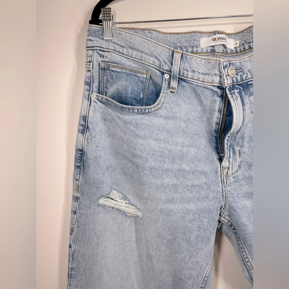 HUDSON Men's Zack‎ Skinny Jean Size 36 Distressed